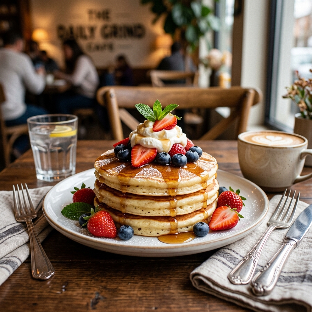 Berry Pancake Stack