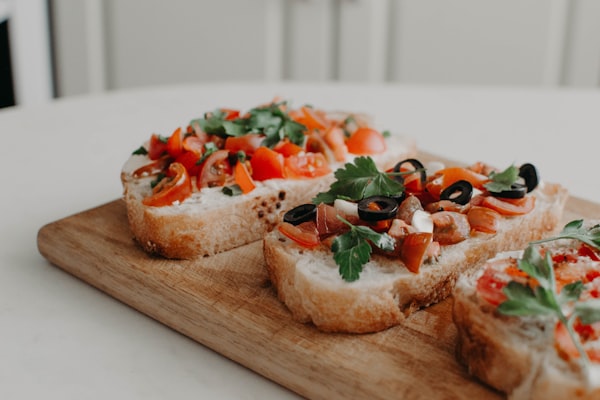 Pesto Bruschetta